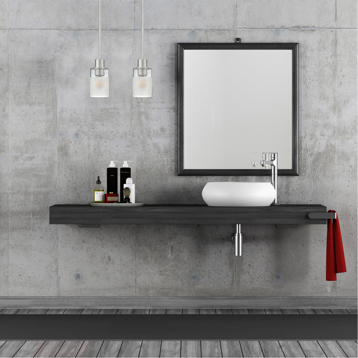 Cedar Lane 1 Light 4 inch Brushed Nickel Pendant Ceiling Light